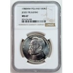 50,000 zlotys, 1988, Józef Piłsudski, NGC MS 67