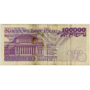 100,000 zlotys, 1993, G series