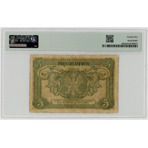 5 zlotys 1925, série C