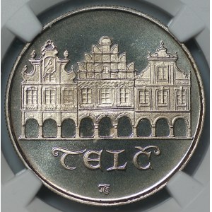 Czechosłowacja, 50 koron 1986, Telc, NGC PF 67 CAMEO, 2-ga max nota