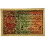2 marki polskie 1916, seria B, Generał, PMG 66 EPQ