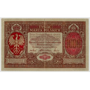 1.000 marek polskich 1916, seria A.133173, Generał