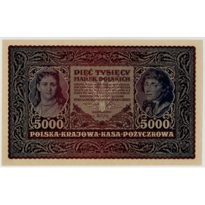 5.000 marek polskich 1920, II serja F