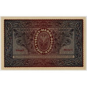 5.000 marek polskich 1920, II serja F