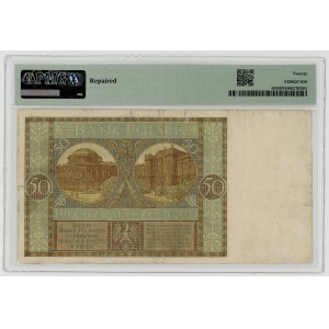 50 złotych 1925, Ser. AT., PMG 20