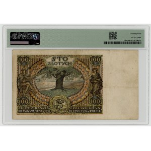 100 złotych 1932, Ser. AA., PMG 25