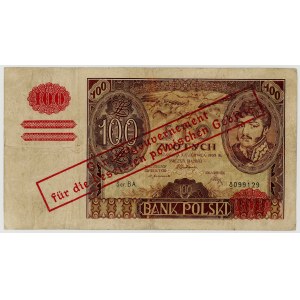 100 złotych 1932, Ser. BA., fałszywy przedruk