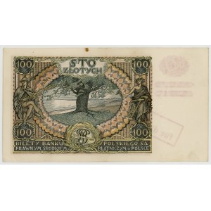 100 złotych 1934, Ser. C.D., fałszywy przedruk