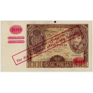 100 złotych 1934, Ser. C.D., fałszywy przedruk