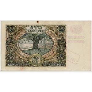 100 złotych 1934, Ser. C.D., fałszywy przedruk