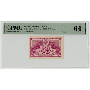 50 Groszy 1944, PMG 64 EPQ