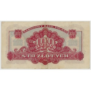 100 złotych 1944,obowiązkowe, seria EO