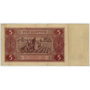 5 złotych 1948, seria A 9824828