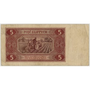 5 złotych 1948, seria A 2924078