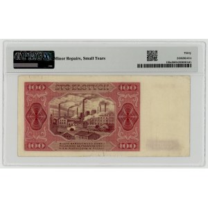 100 złotych 1948, seria K, PMG 30