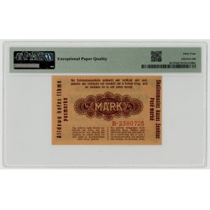 KOWNO, 1/2 marki 1918, seria B, PMG 64 EPQ