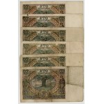 20 i 100 złotych 1931 - 1934, różne serie, zestaw 15 sztuk