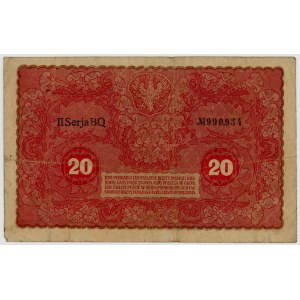 20 marek polskich 1919, II Serja BQ