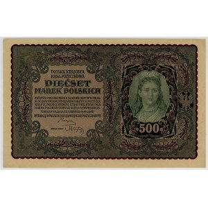 500 marek polskich 1919, I serja BN, Nr 690607