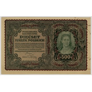 500 marek polskich 1919, I serja BN, Nr 690655