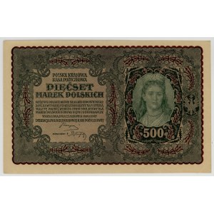 500 marek polskich 1919, I serja BN, Nr 690693