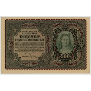 500 marek polskich 1919, I serja BN, Nr 690694
