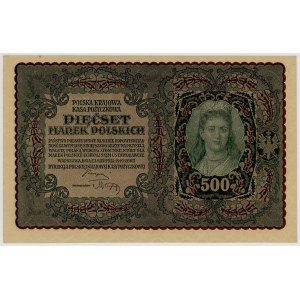 500 marek polskich 1919, I serja BN, Nr 690701