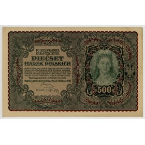 500 marek polskich 1919, I serja BN, Nr 694473