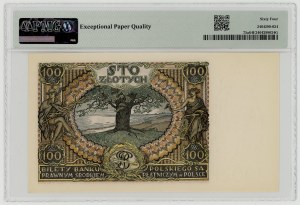 100 złotych 1934, seria AL, PMG 64 EPQ