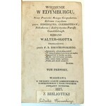 WALTER-SCOTT- WIĘZIENIE W EDYMBURGU t.1-4 (komplet w 4 wol.) wyd.1827