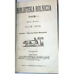 MIECZYŃSKI- BIBLIOTEKA ROLNICZA wyd. 1872
