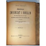 DARWIN- ZMIENNOŚĆ ZWIERZĄT I ROŚLIN Tom I-II [komplet] 1888r. OPRAWA