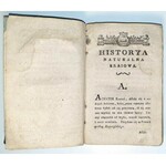 ŁADOWSKI - HISTORYA NATURALNA KRAIU POLSKIEGO CZYLI ZBIOR KRÓTKI PRZEZ ALFABET UŁOŻONY, ZWIERZĄT, ROŚLIN, I MINERAŁÓW  t.I wyd. 1804