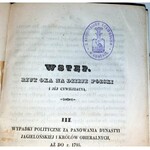 BALIŃSKI; LIPIŃSKI- STAROŻYTNA POLSKA t. II cz.1 wyd. 1844r.