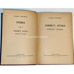 DMOWSKI - PISMA 9 wol. 1938r. OPRAWA WYDAWNICZA
