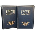 FERDYNAND FOCH - PAMIĘTNIKI Tom I-II [komplet] wyd. 1931r. OPRAWA ilustracje, plany, mapy