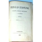 KRASZEWSKI - PRZEGLĄD EUROPEJSKI, NAUKOWY, LITERACKI I ARTYSTYCZNY; Napoleon. Historya wyprawy 1815 roku