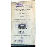 TURCYA EUROPEYSKA, KONSTANTYNOPOL I JEGO OKOLICE wyd. 1829