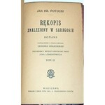 POTOCKI- RĘKOPIS ZNALEZIONY W SARAGOSSIE t. I-III [komplet] wyd. 1917r.