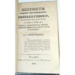 JURKOWSKI - HISTORYA ZAKONU RYCERSKIEGO TEMPLARYUSZÓW Wilno 1845