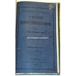 MILL - O RZĄDZIE REPREZENTACYJNYM wyd.1 z 1864