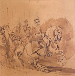 Piotr Michałowski (1800 Kraków - 1855 Krzyżtoporzyce), Książę Józef na koniu