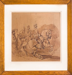 Piotr Michałowski (1800 Kraków - 1855 Krzyżtoporzyce), Książę Józef na koniu