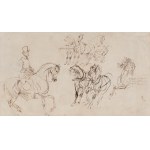 Piotr Michałowski (1800 Kraków - 1855 Krzyżtoporzyce), Soldier on horseback