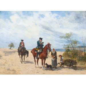 Jan Chelminski (1851 Brzustow - 1925 New York), Officiers militaires, 1875