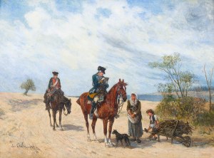 Jan Chełmiński (1851 Brzustów - 1925 Nowy Jork), Urzędnicy wojskowi, 1875