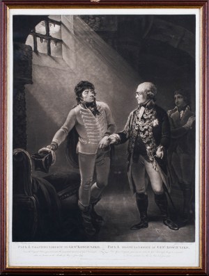 James Daniell (XVIII/XIX w.), Car Paweł I ułaskawia Kościuszkę