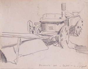 Stanisław Kamocki (1875 Warszawa - 1944 Zakopane), Dwa szkice, Dęblin 1917