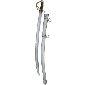 Cavalry saber, Western Europe, early 19th century.