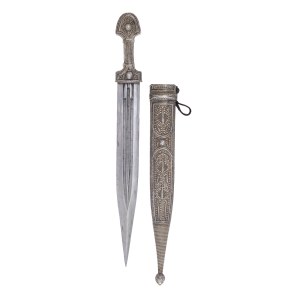 Puginal of the kama type, Caucasus, circa 1800.